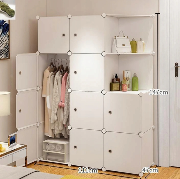 Модульный шкаф для одежды в спальню