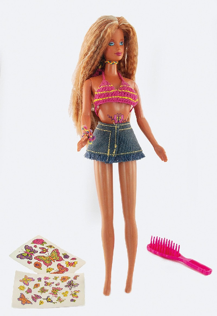 Части тела: украшения из кукол Барби