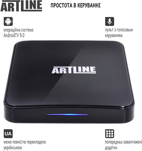 ARTLINE TvBox KM3 4/64GB Android TV 9.0 - зображення 4
