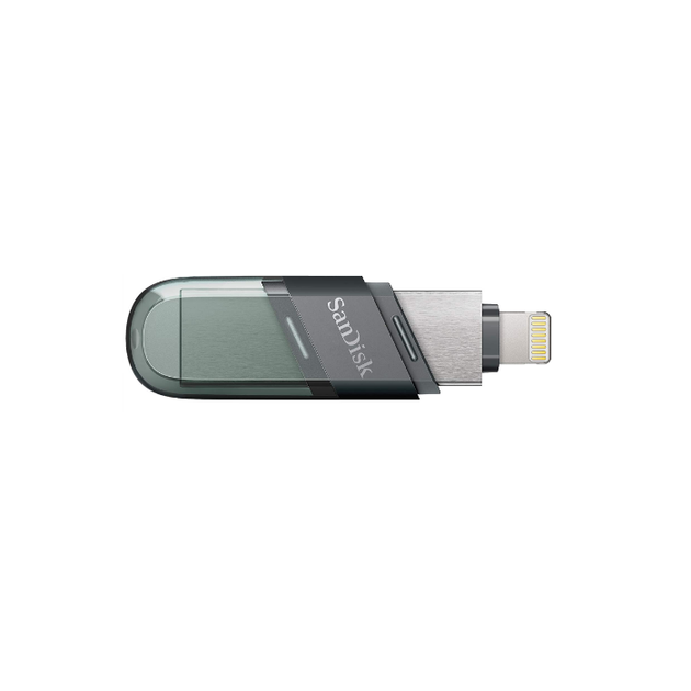 Флеш-накопичувач SanDisk USB 3.1 iXpand Flip 256Gb Lightning Apple (SDIX90N-256G-GN6NE) - изображение 2