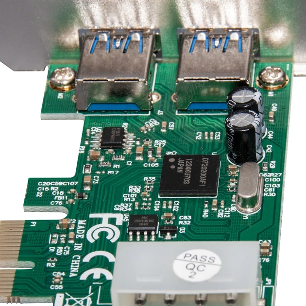 Плата розширення Frime PCI-E to USB3.0 (2 порти) NEC720200F1 (ECF-PCIEtoUSB003.LP) - Фото 2 Плата розширення Frime PCI-E to USB3.0 (2 порти) NEC720200F1 (ECF-PCIEtoUSB003.LP) - зображення 2