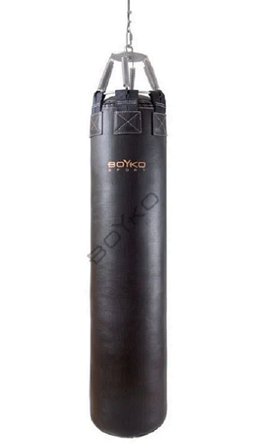 Мішок боксерський Boyko Sport Sport циліндричний ПВХ 150х35 cm на 6 пружинах L18 з обертовим диском - Фото 10 Мішок боксерський Boyko Sport Sport циліндричний ПВХ 150х35 cm на 6 пружинах L18 з обертовим диском - изображение 10