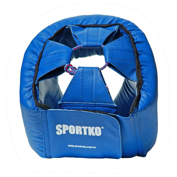 Шолом боксерський SPORTKO синій - Фото 2 Шолом боксерський SPORTKO синій - зображення 2