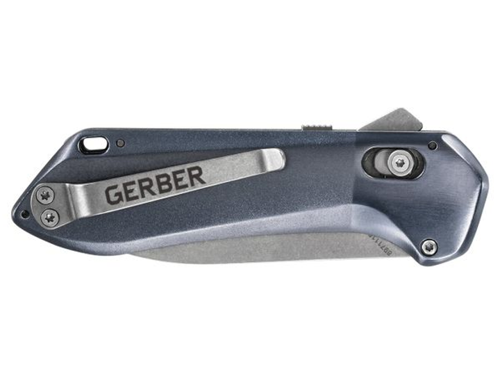 Нож складной карманный Gerber Highbrow Blue 30-001681 (Pivot Lock, 71/175 мм) - изображение 2