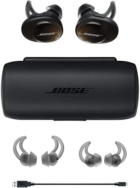 ヘッドホン BOSE SOUNDSPORT FREE BLACK Навушники Bose SoundSport Free Wireless Headphones, Black