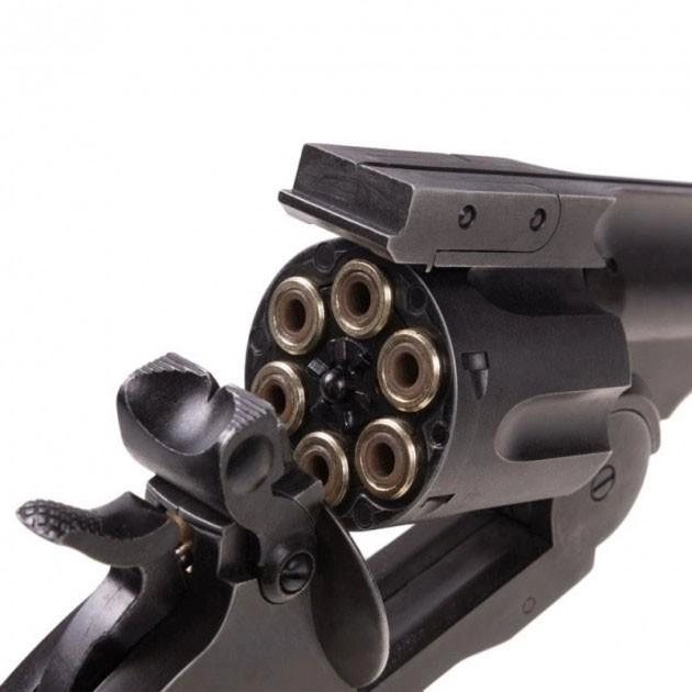 Пневматичний Револьвер ASG Schofield Pellets 6" Корпус - метал - зображення 4