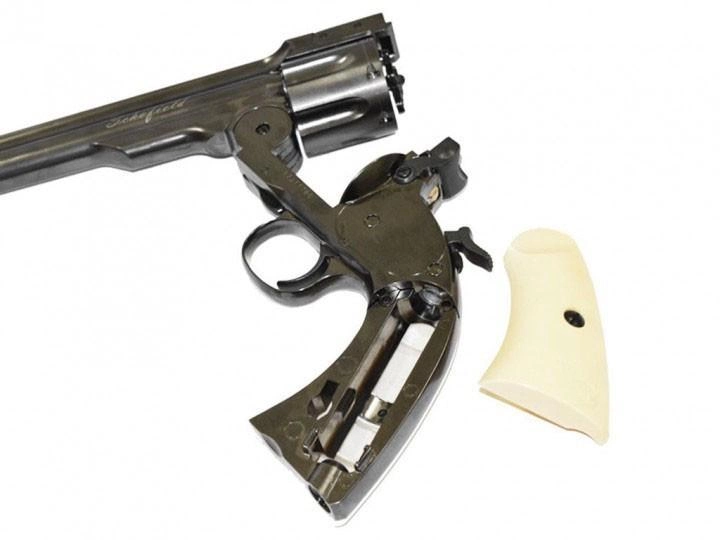 Пневматичний Револьвер ASG Schofield BB 6" Корпус - метал - зображення 6