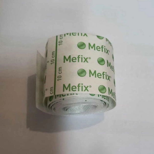 Пластир фіксуючий з нетканого матеріалу Mefix 5см х 2,5м - зображення 1