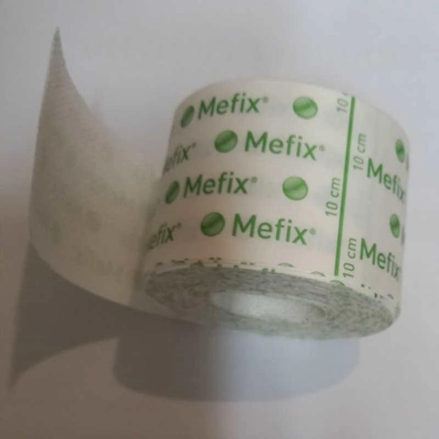 Пластир фіксуючий з нетканого матеріалу Mefix 5см х 10м - зображення 1