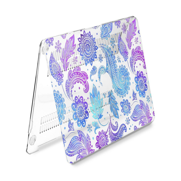 Чехол пластиковый для Apple MacBook (Красочный восточный узор) Air 13 ...