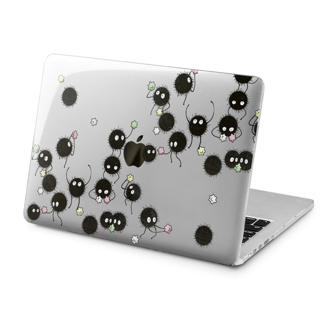 Чехол пластиковый для Apple MacBook (Унесенные призраками, Сусуватари ...