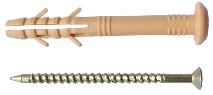 Дюбеля CM-b с Буртиком с Ударным Шурупом 6х40мм / 100 шт – низкие цены ...