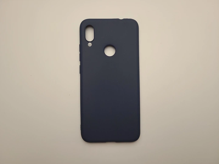 Чехол TPU Matte для Xiaomi Redmi Note 7 / Note 7 Pro бампер синий - Фото 1 Чехол TPU Matte для Xiaomi Redmi Note 7 / Note 7 Pro бампер синий - изображение 1