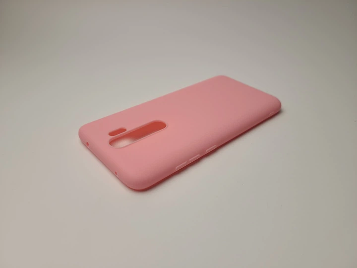 Чохол TPU Matte для Xiaomi Redmi Note 8 Pro бампер рожевий - зображення 3