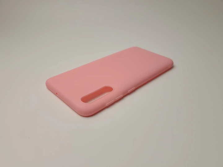 Чехол TPU Matte для Samsung Galaxy A50 A505 / A30s A307 / A50s A507 бампер розовый - изображение 3