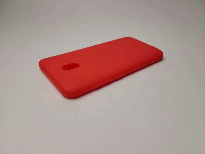 Чохол TPU Matte для Xiaomi Redmi 8A бампер червоний - зображення 3