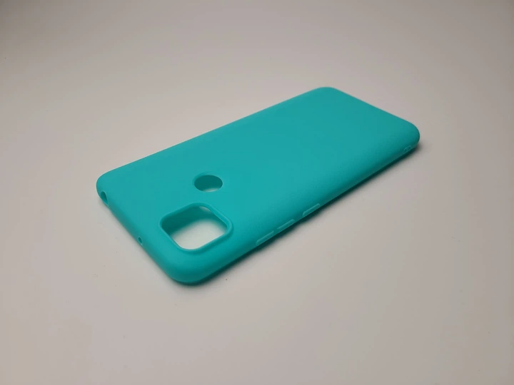 Чехол TPU Matte для Xiaomi Redmi 9C бампер бирюзовый - Фото 3 Чехол TPU Matte для Xiaomi Redmi 9C бампер бирюзовый - изображение 3
