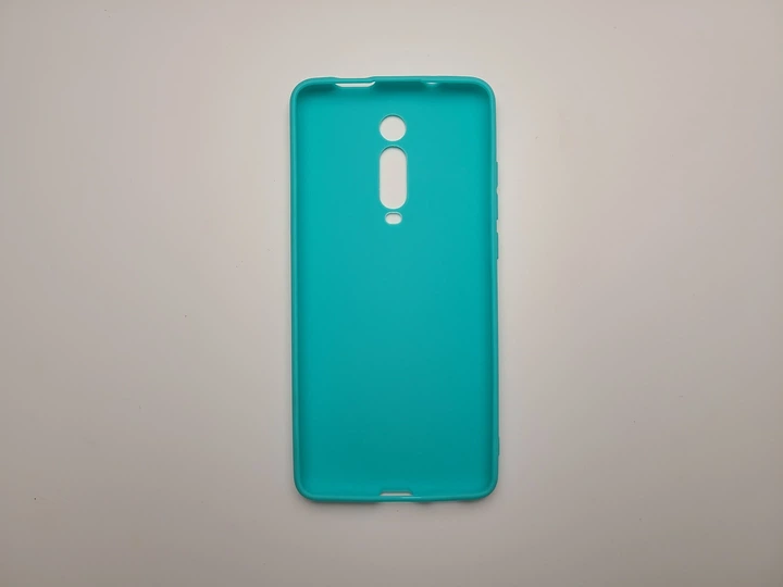 Чехол TPU Matte для Xiaomi Mi 9T (Pro) / Redmi K20 (Pro) бампер бирюзовый - Фото 2 Чехол TPU Matte для Xiaomi Mi 9T (Pro) / Redmi K20 (Pro) бампер бирюзовый - изображение 2