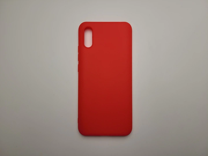 Чохол TPU Matte для Xiaomi Redmi 9A бампер червоний - Фото 1 Чохол TPU Matte для Xiaomi Redmi 9A бампер червоний - зображення 1