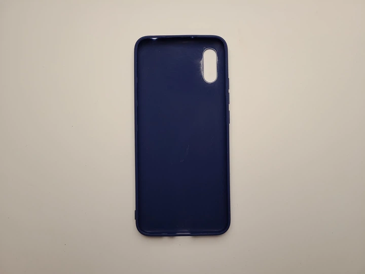Чохол TPU Matte для Xiaomi Redmi 9A бампер синій - Фото 2 Чохол TPU Matte для Xiaomi Redmi 9A бампер синій - зображення 2