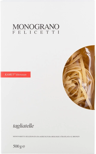 Макарони Felicetti Monograno Тальятелле з пшениці Камут 500 г (8000755581917) - зображення 1