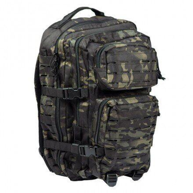 Рюкзак Mil-Tec Assault Pack Large Laser Cut Multicam Black 2000000019871 - зображення 1