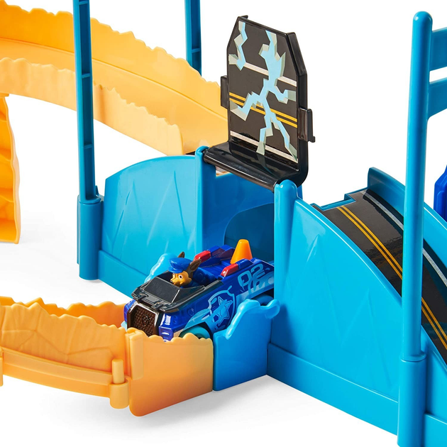 paw patrol true metal chase rescue track set