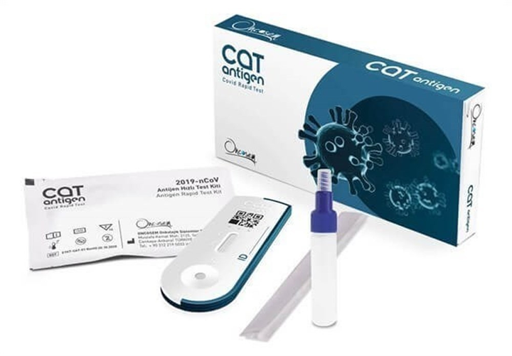Сертифицированный европейский тест СAT antigen для определение антигена короновируса Covid-19 - зображення 2