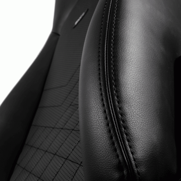 Кресло для геймеров Noblechairs ICON Black экокожа Черный - Фото 3 Кресло для геймеров Noblechairs ICON Black экокожа Черный - изображение 3