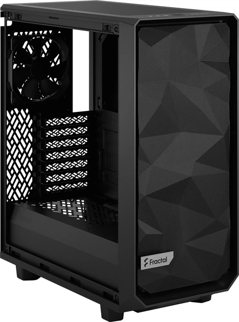 Корпус Fractal Design Meshify 2 Compact Light Tempered Glass Black (FD-C-MES2C-03) - зображення 11