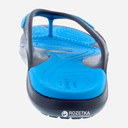 Klapki japonki męskie Crocs Jibbitz MODI Sport Flip 202636-49T-M9/W11 42-43 26.3 cm Niebieskie (887350879353) - obraz 4