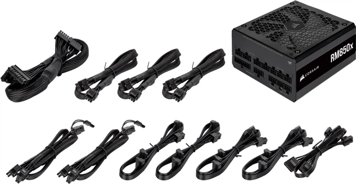 Zasilacz Corsair RM850x 850W (CP-9020200-EU) - obraz 7