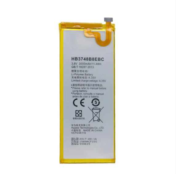 Аккумулятор Huawei Ascend P7 / HB3543B4EBW, 2460 mAh Original PRC - Фото 3 Аккумулятор Huawei Ascend P7 / HB3543B4EBW, 2460 mAh Original PRC - изображение 3