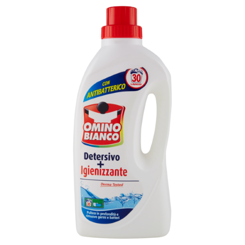 Гель для стирки Omino Bianco Антибактеріальний 1500 g (8003650011145) - Фото 1 Гель для стирки Omino Bianco Антибактеріальний 1500 g (8003650011145) - изображение 1