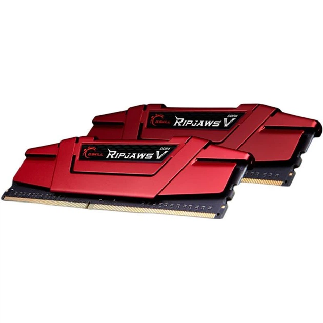 G.Skill Ripjaws V DDR4 3000MHz 16GB×8枚 Модуль памяти DDR4 2x8GB/3000 G.Skill Ripjaws V Red (F4-3000C16D