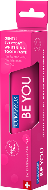 Зубная паста отбеливающая Curaprox Be You Джин и тоник со вкусом джин ...
