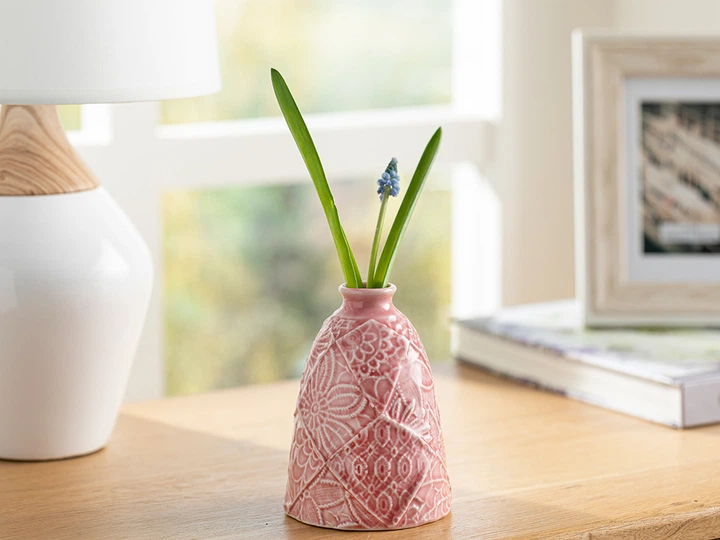 Ваза English Home Floral 9.1х9.1х12.2 см 10031108002 - Фото 1 Ваза English Home Floral 9.1х9.1х12.2 см 10031108002 - изображение 1