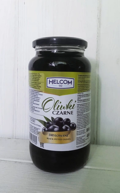 Оливки черные без косточек Helcom 935 г / 400 г Польша (598305477) - Фото 4 Оливки черные без косточек Helcom 935 г / 400 г Польша (598305477) - изображение 4