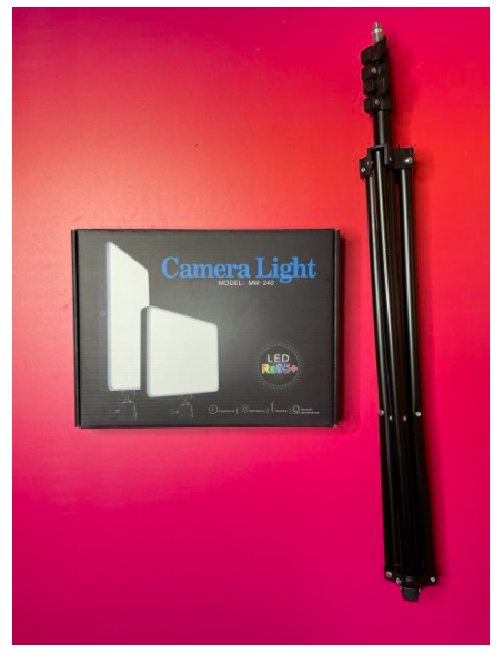 Светодиодная LED Лампа для фотостудии прямоугольная (Видео свет) Camera Light, свет для фото, видео и освещения - изображение 2
