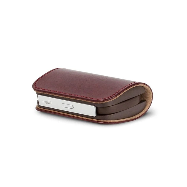 Портативная батарея Moshi IonBank 3200 mAh Powerbank Burgundy Red (99MO022122) - изображение 2