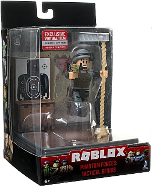 Roblox Phantom Forces Tactical Genius Action Figure Desktop Series Virtual  Item