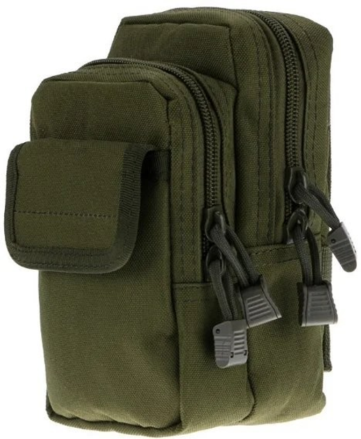 Тактическая сумка подсумок Tactic Mini warrior с системой M.O.L.L.E Olive (103-olive) - изображение 1