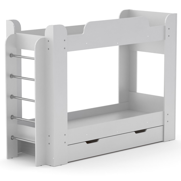 Двухъярусная кровать Компанит Твикс-1 альба (белый) – купить онлайн на ...