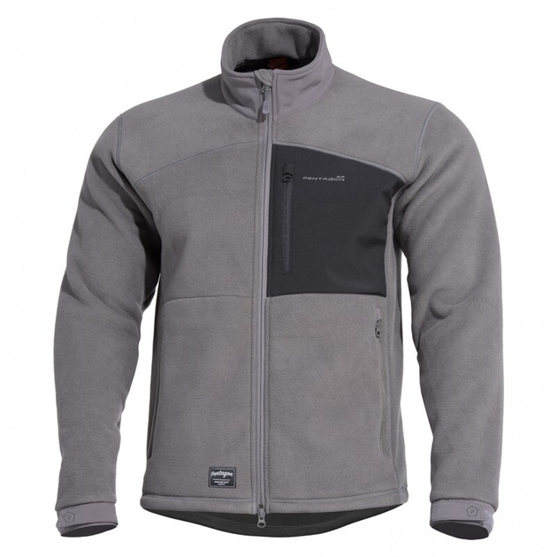 Флісовий светр Pentagon Athos Fleece Sweater K08034 Large, Wolf-Grey (Сірий) - зображення 1