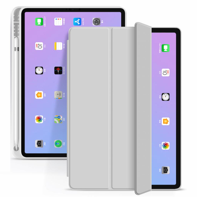 Чехол для планшета BeCover Apple Pencil Apple iPad Air 10.9 2020 Gray ...