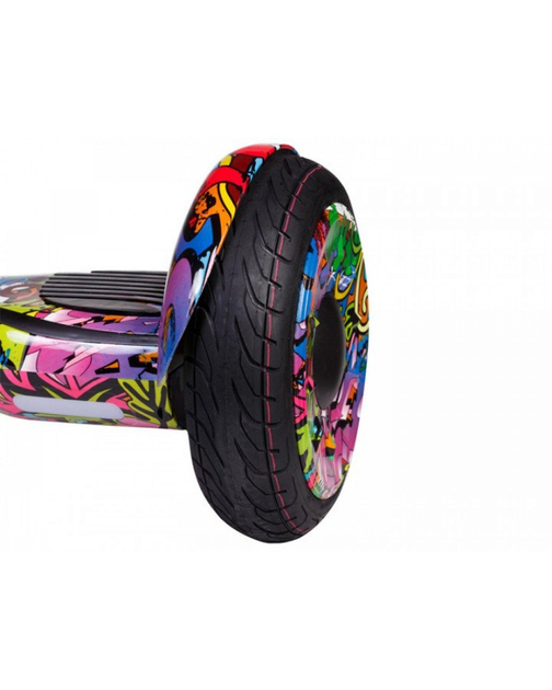 Гіроборд TaoTao Smart Balance 10.5" (Фіолетовий хіп хоп) 2021 Самобаланс, сумка, колонка, додаток - зображення 4