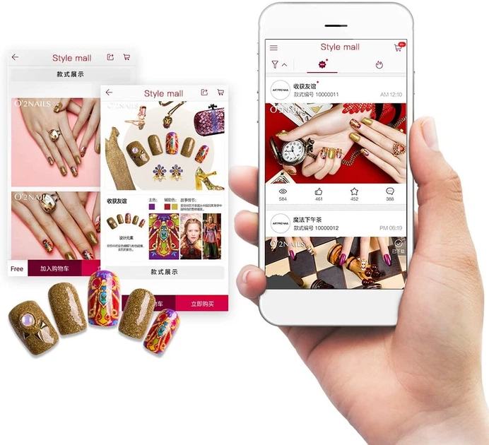 Принтер для ногтей O2Nail`s MNP V11 White – фото, отзывы