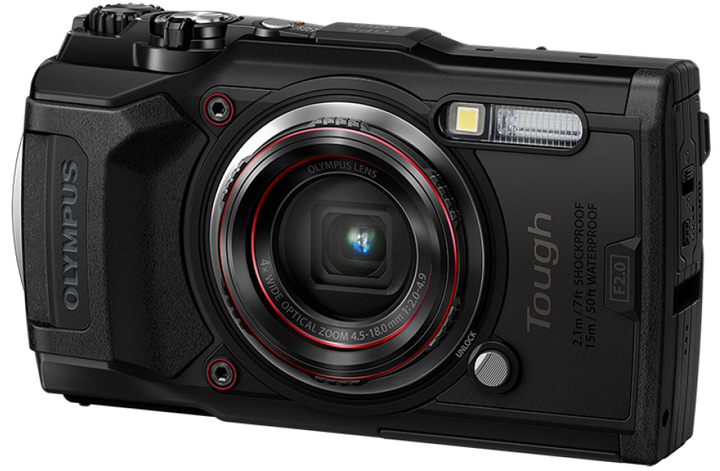 Цифрова камера Olympus TG-6 Black (Waterproof - 15m; GPS; 4K; Wi-Fi) (6500897) - зображення 4
