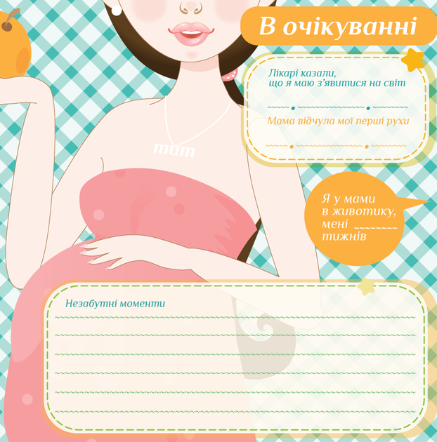 Альбом EVG 20sheet Baby collage Blue w/box - изображение 5