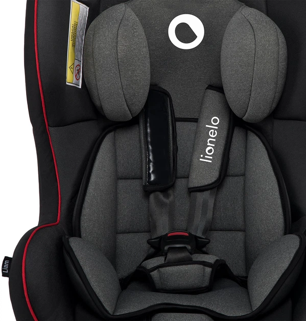 Автокресло Lionelo Liam Plus 0-18 кг Черное (LO.A.LI08) (5902581656742) - изображение 8